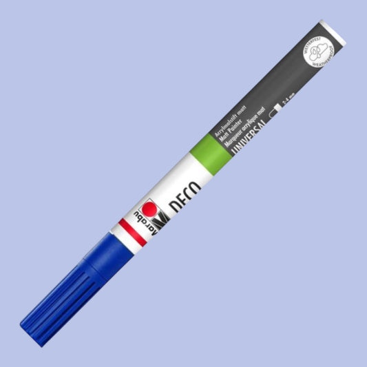 Marabu Deco Painter Acrylmarker Blau – Matt