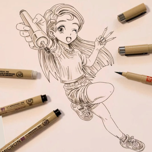 Sakura Pigma Micron Manga Set