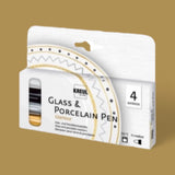 Kreul Glass & Porzellan 4er-Pack Glamour