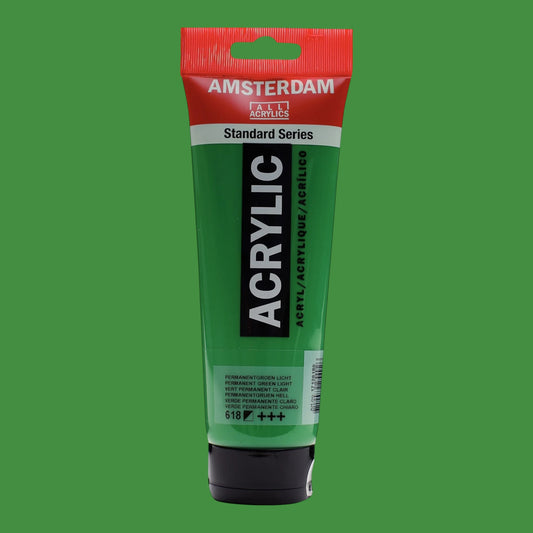 Amsterdam Standard Series Acrylfarbe - Permanentgrün Hell 618