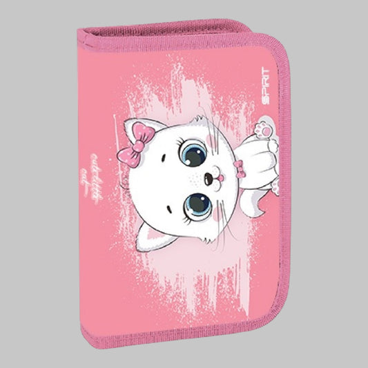 Schüler-Etui "Kitty l", 1-Zipp, 22-tlg