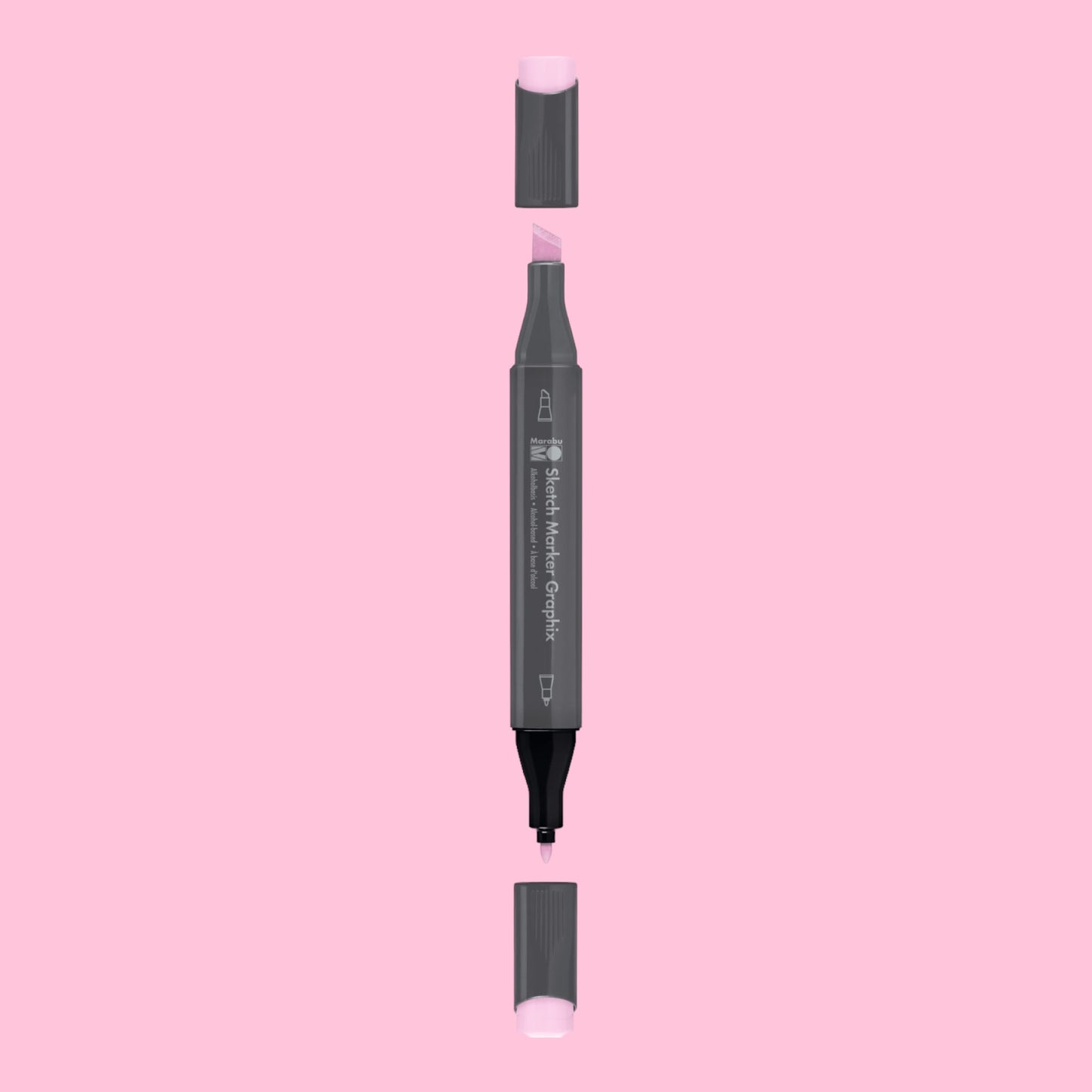 Marabu Sketch Marker Graphix. Pastel pink 227