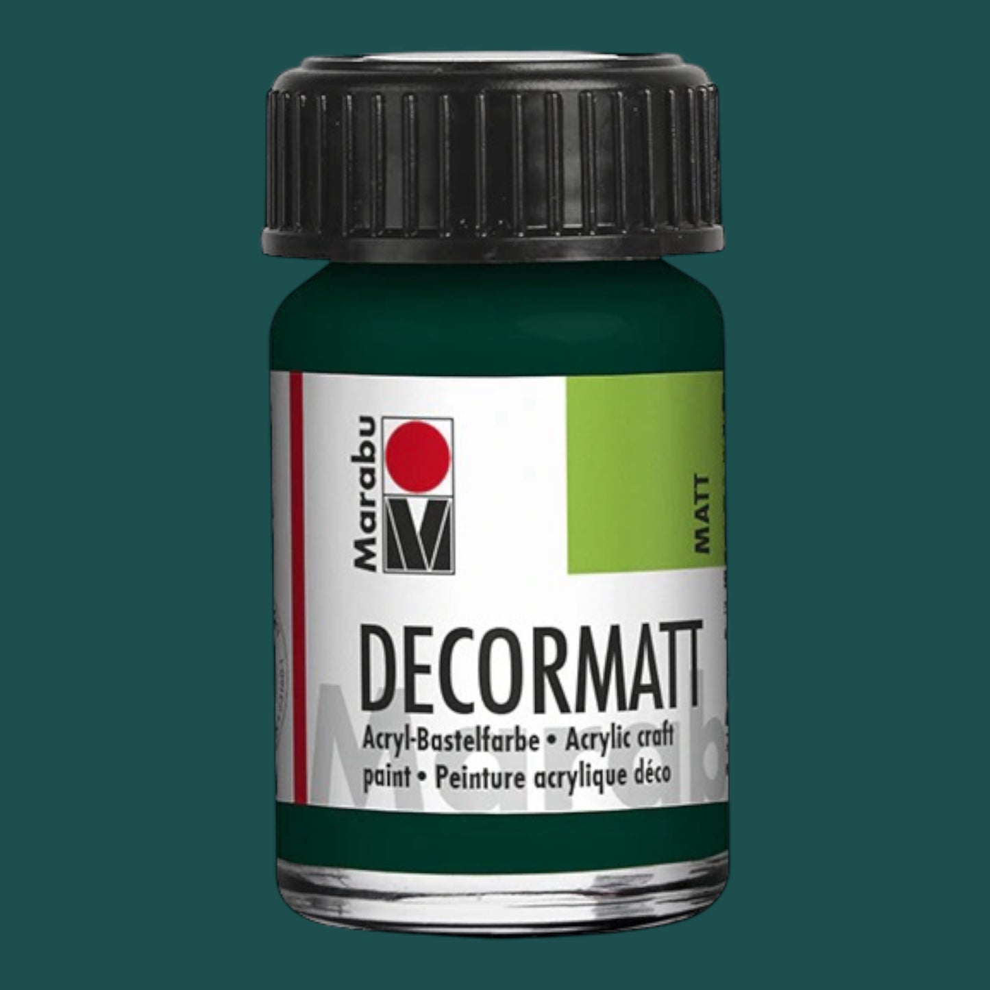 Marabu Decormatt Acryl Tannengrün 075