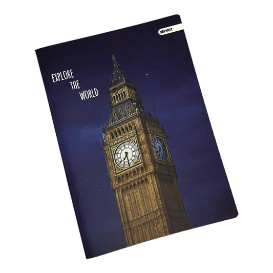 Exercise book A5, softcover, 52 sheets.