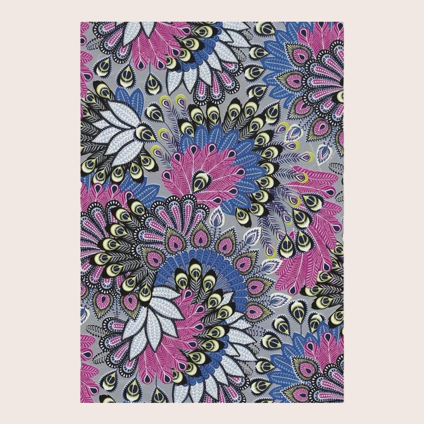 Décopatch Decopatch-Papier 3St 30x40cm Blumen Violett