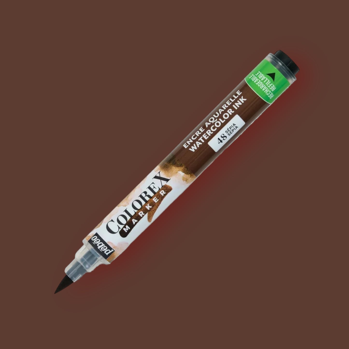 Pébéo Colorex Watercolor Ink Marker Sepia 48