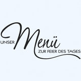 Rayher Holzstempel "Menü zur Feier des Tages"