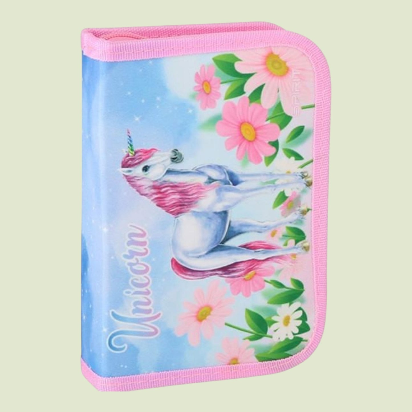 Schüler Etui "UNICORN MAGIC" 1-Zipp, 50-tlg.