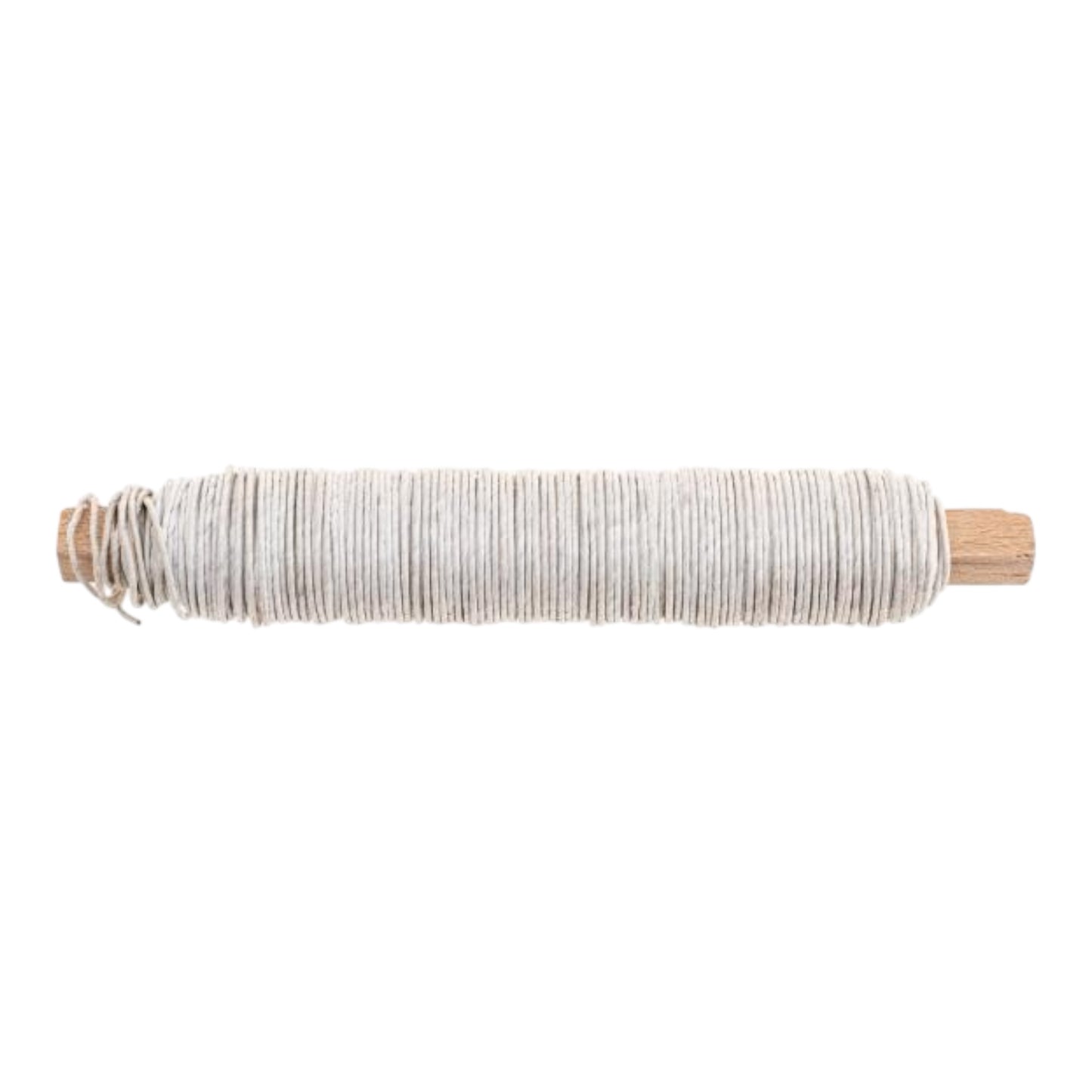 Papierwickeldraht Weiss– 0,8 mm x 22 m