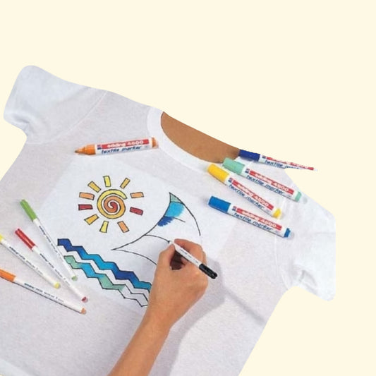 Edding 4500 Textile Marker – 2-3 mm Rundspitze, Gelb