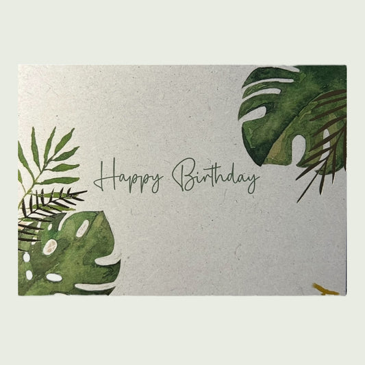 Postkarte „Happy Birthday “
