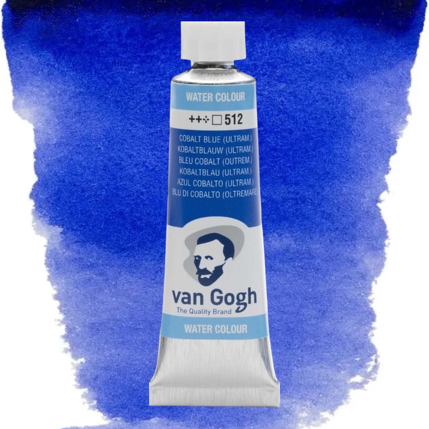 Van Gogh Aquarellfarbe Tube Cobalt Blue Ultramarine 512