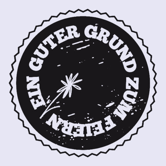 Woodies wooden stamp Good reason to celebrate Ø 3 cm