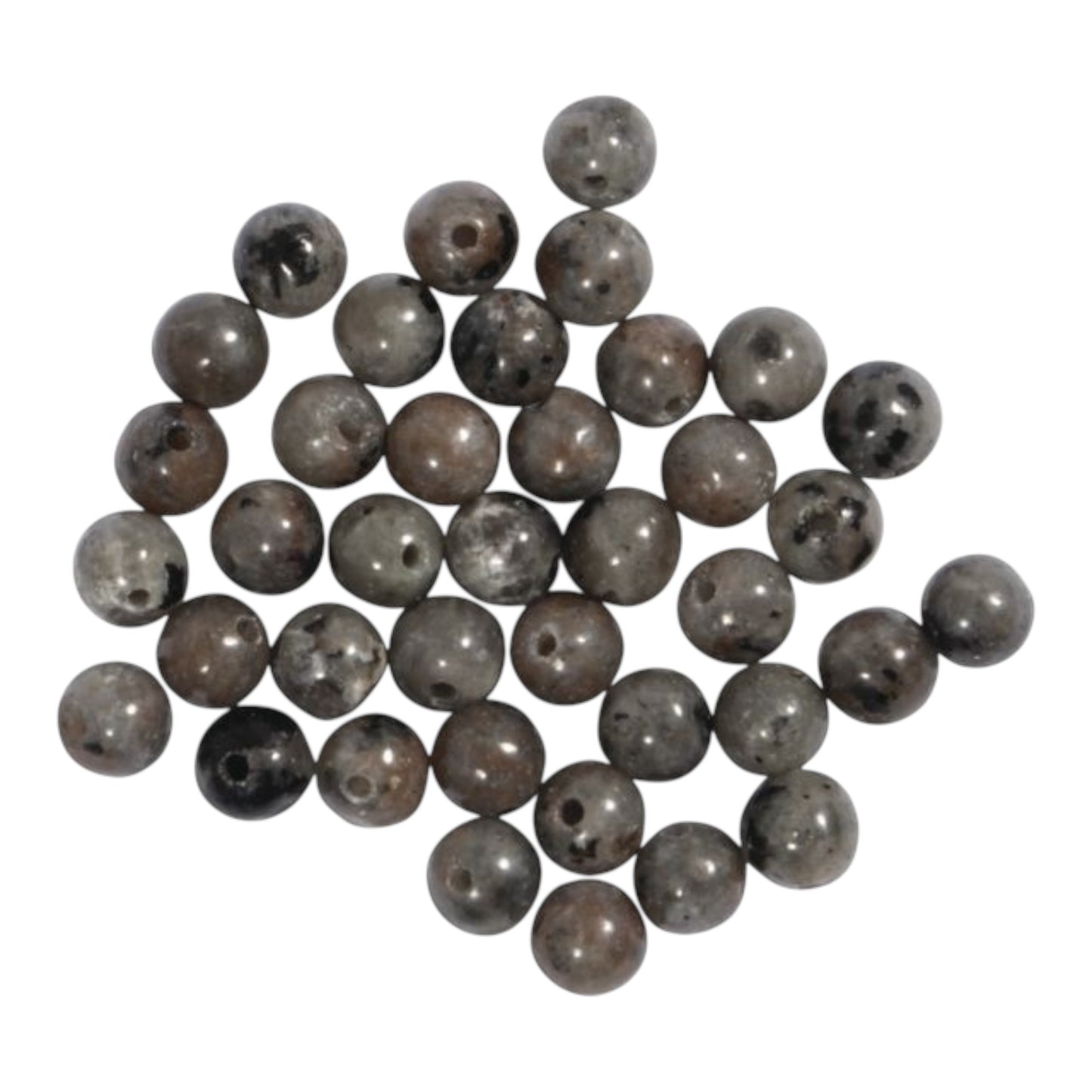 Rayher Halbedelsteinperlen Fire Agate, 4 mm, 40 St.