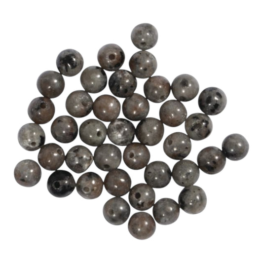 Rayher Halbedelsteinperlen Fire Agate, 4 mm, 40 St.