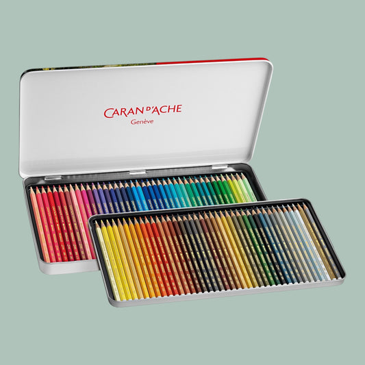 Caran d’Ache Prismalo Aquarellstifte, 80er-Set