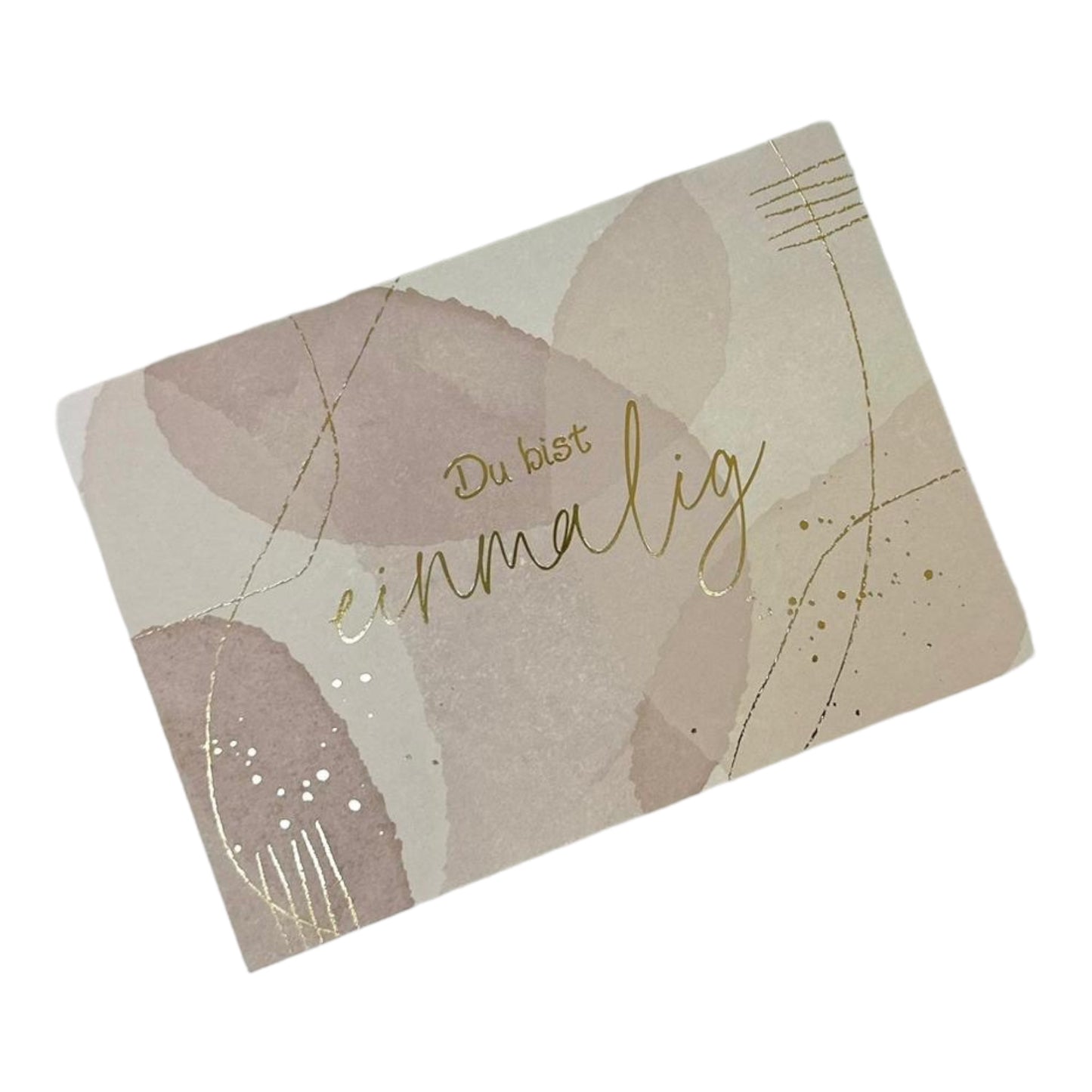 Postcard. You are unique.