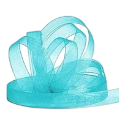 Hotex Chiffonband N 44 Türkis, 10 m