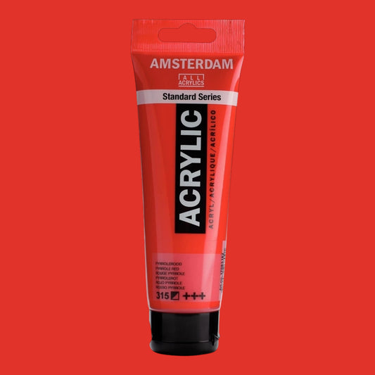 Amsterdam Standard Series Acrylfarbe - Pyrrolrot 315