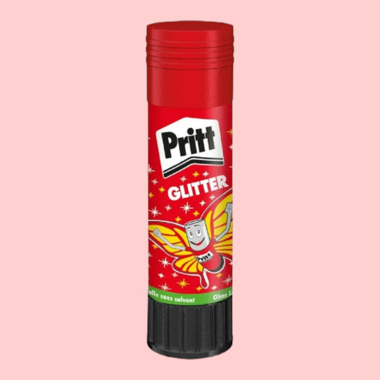 Pritt Glue Stick Glitter 20g, Red