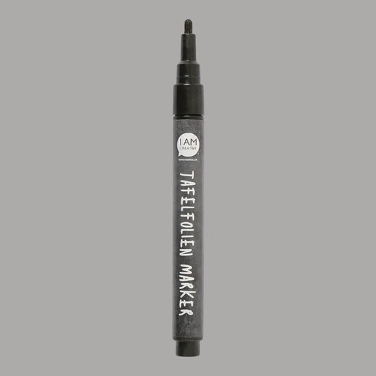 I am Creative Tafelfolien Marker – Schwarz , Rundspitze