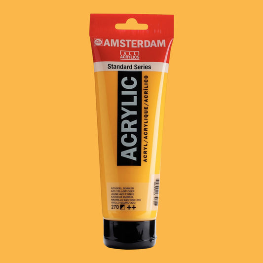 Amsterdam Standard Series Acrylfarbe - Azogelb Dunkel 270