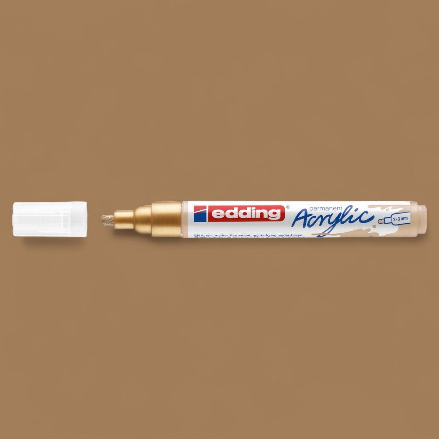 Edding 5100 Acrylmarker reichgold 924 , Rundspitze 2-3 mm