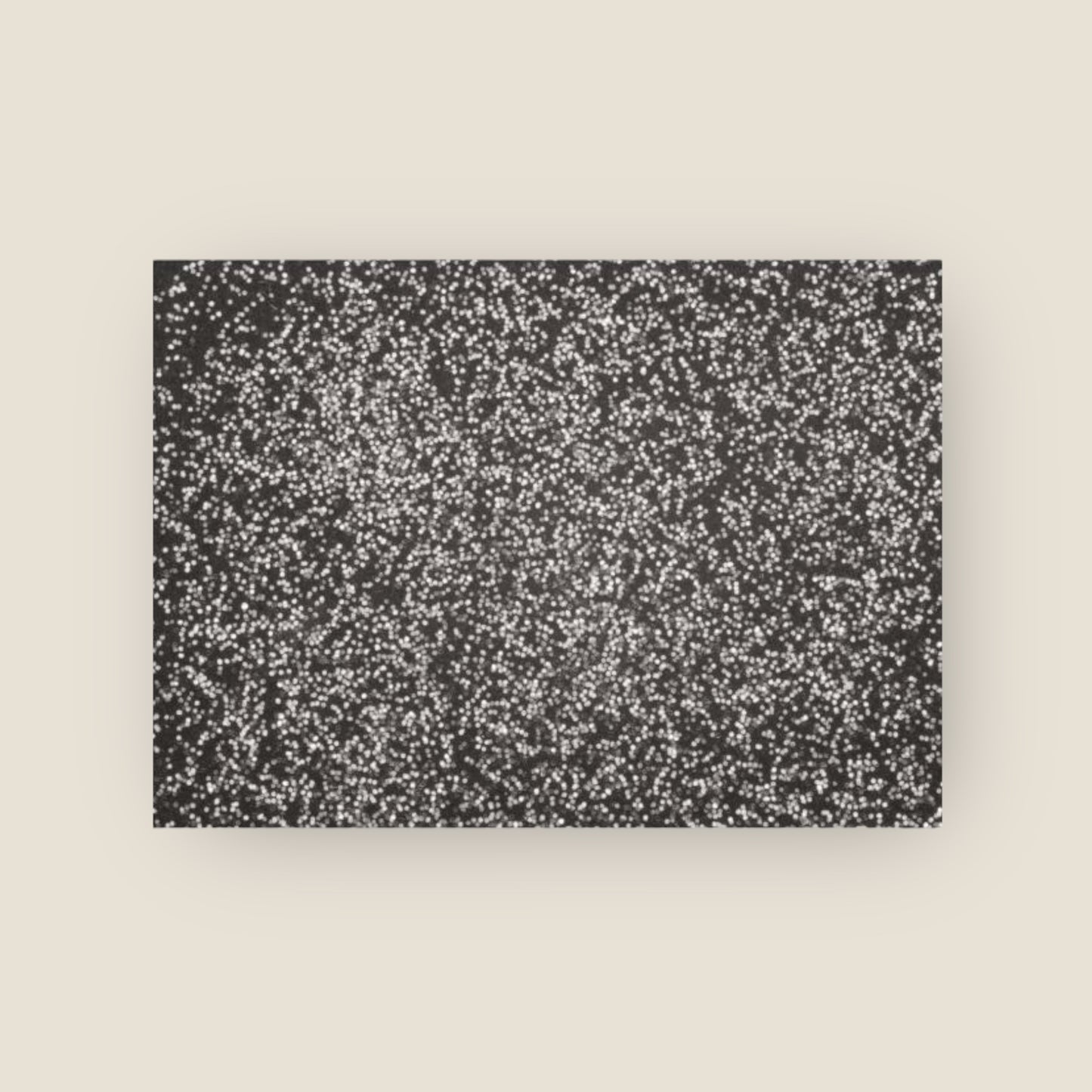 Glorex decorative effect glitter silver 14ml