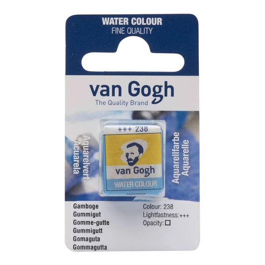 Van Gogh Aquarellfarbe Näpfchen Gummigutt 238