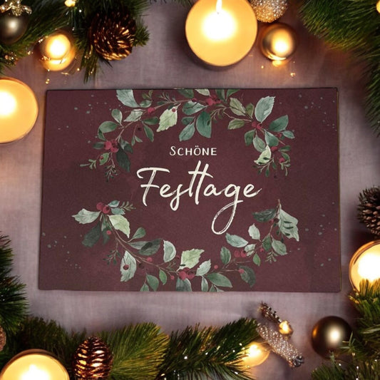 Postcard Happy Holidays .