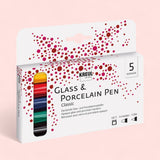 Kreul Glass & Porzellan 5er-Pack Classic