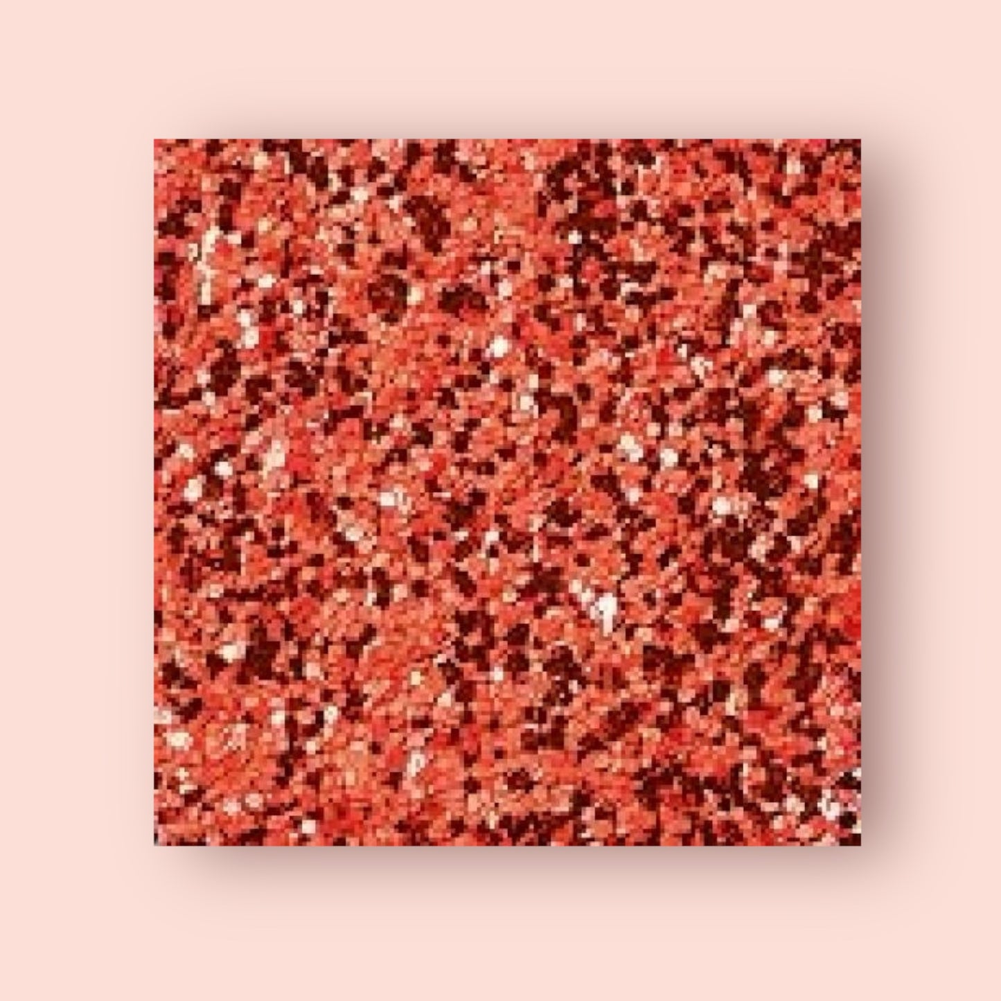 Glorex decorative effect glitter red, 14 ml