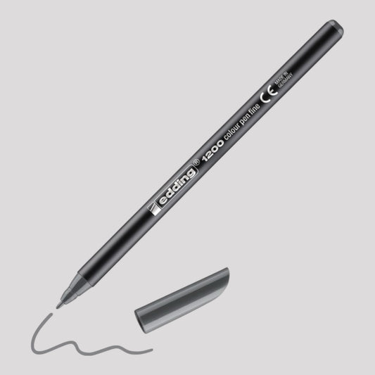 Edding Faserschreiber 1200 Grau 0,5-1mm