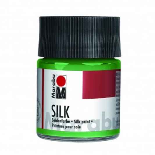 Marabu Silk Seidenmalfarbe, 50 ml, Blattgrün 282