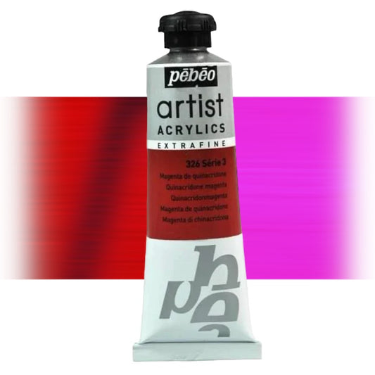 Pébéo Artist Acrylics Quinacridonmagenta 326 Serie 3