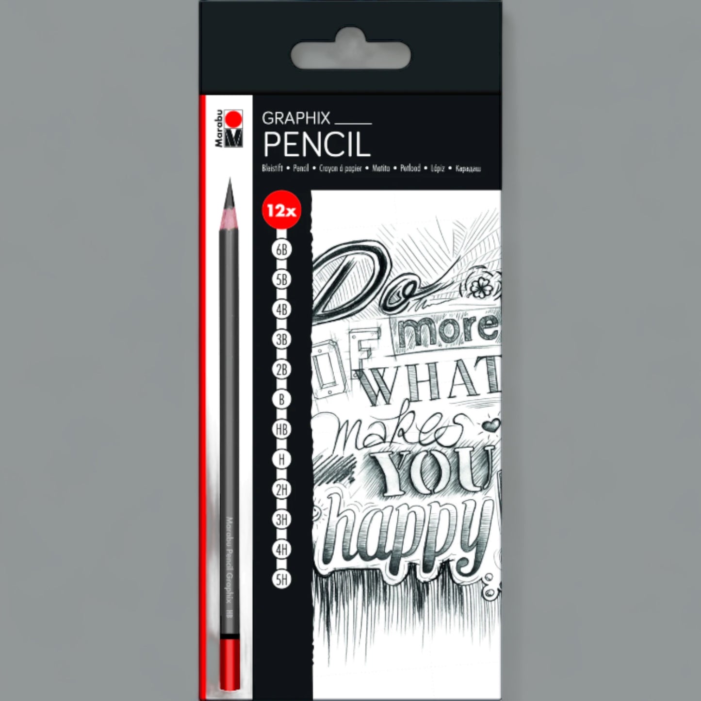 Marabu Pencil Graphix Set 12 pencils