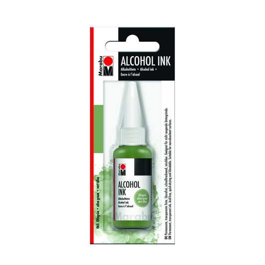 Marabu Alcohol Ink – Olive Green (045), 20 ml