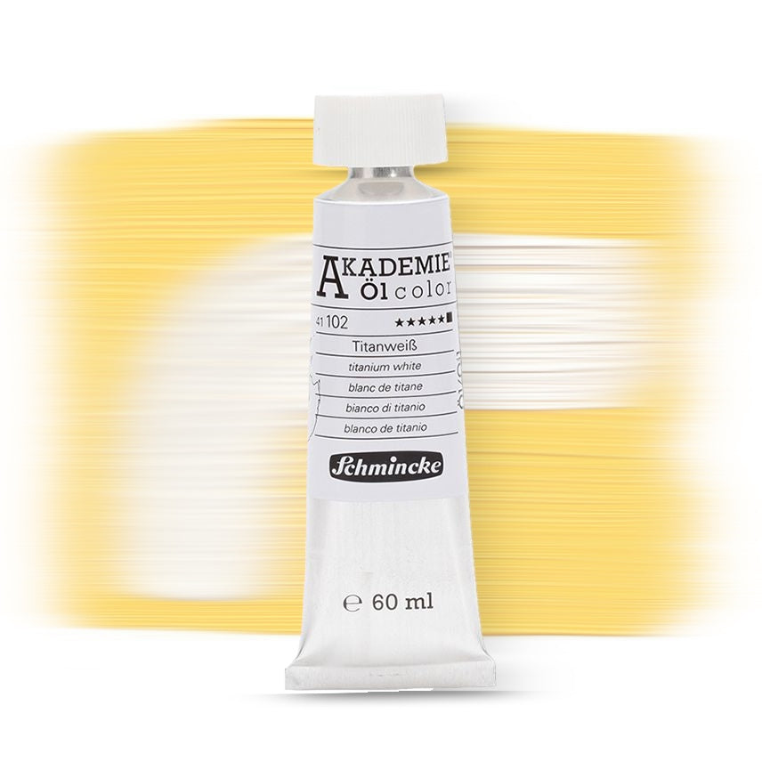 Schmincke Akademie® Ölfarbe Titanweiss 102