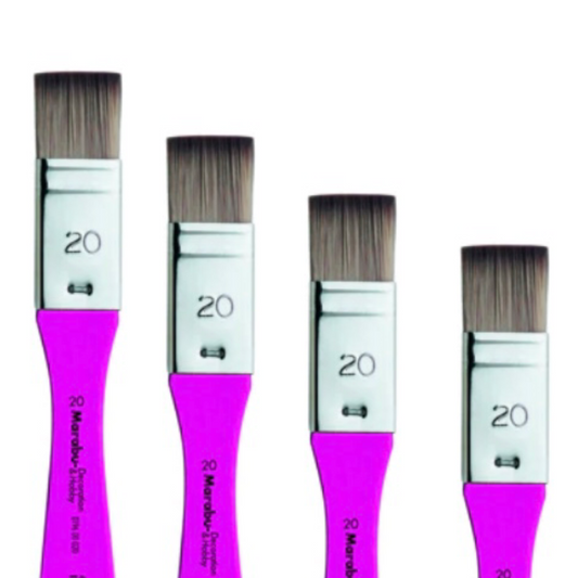 Marabu Decoration & Hobby Brush Flat