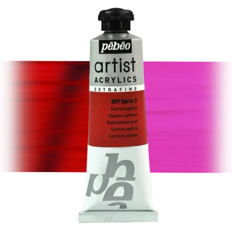 Pébéo Artist Acrylics Carmin Naphtol 309 Series 3