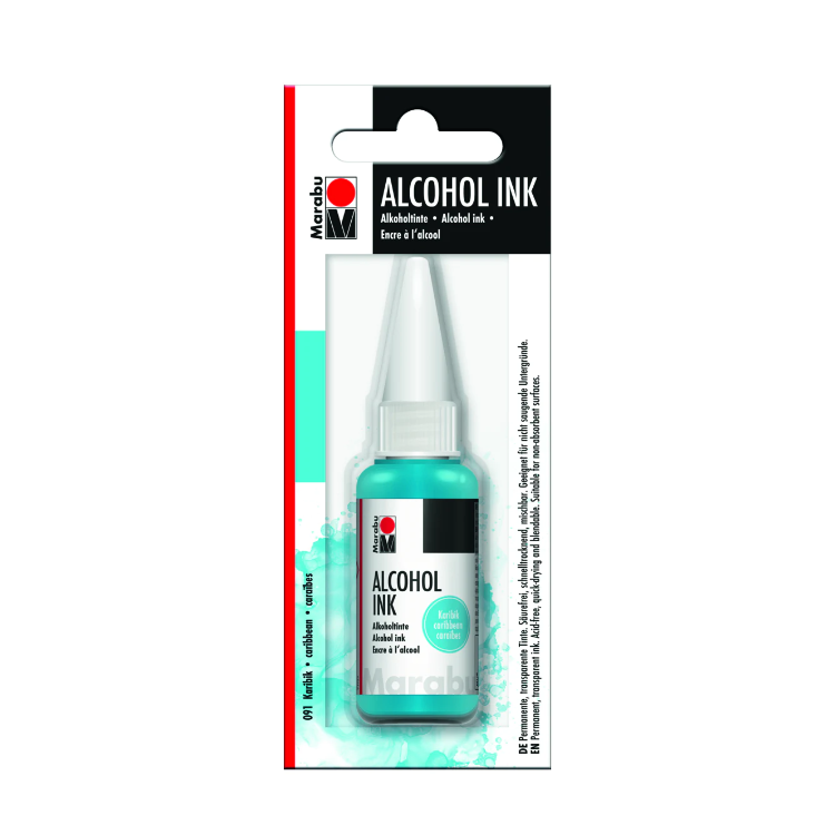 Marabu Alcohol Ink – Turquoise (091), 20 ml