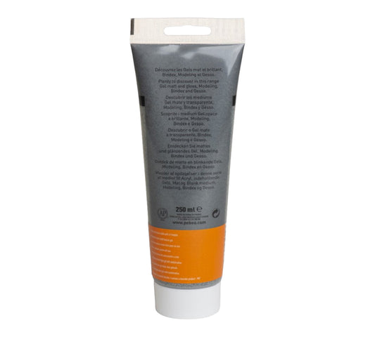 Pébéo Studio Auxiliaries Texture Gel Schwarz Sand Texture Gel