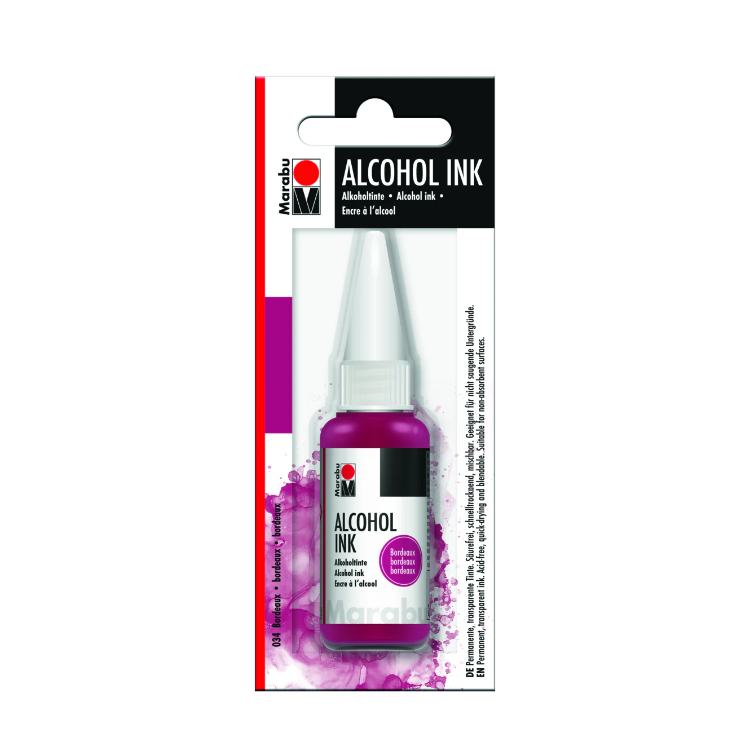 Marabu Alcohol Ink – Bordeaux (014), 20 ml