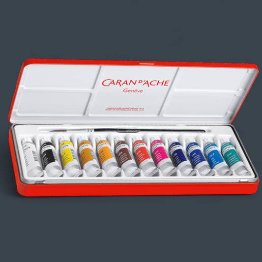 Caran d'Ache Gouache Studio 12 color tubes