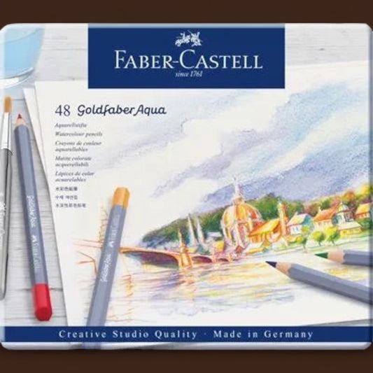Faber Castell Goldfaber Aqua watercolor pencils 48er