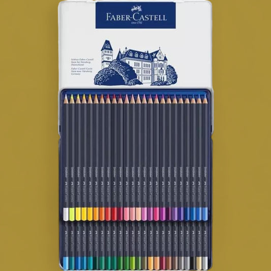 Faber Castell Goldfaber Colored Pencils 48-piece metal case