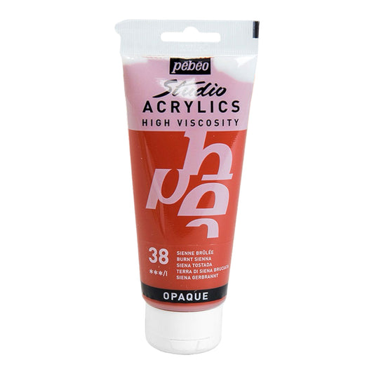 Pébéo Studio Acrylics Acrylfarbe Siena Gebrannt 38