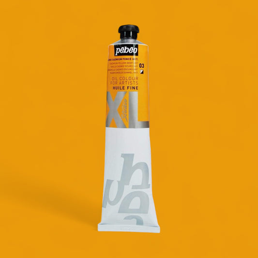 Pébéo Studio XL Oil Paint Cadmium Yellow Dark 03