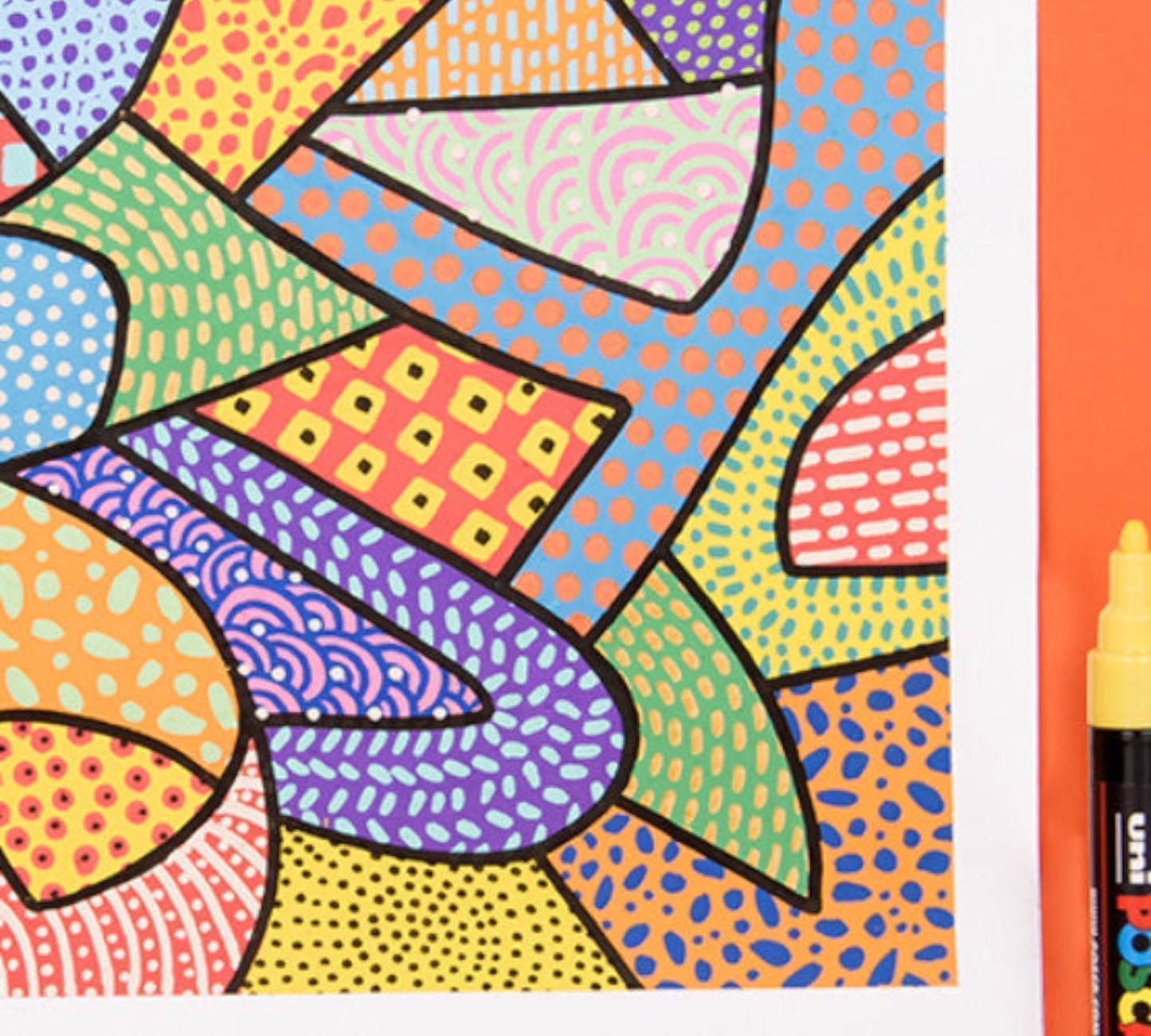 Uni Posca PC-17K Acrylic Marker 15.0mm Black 24