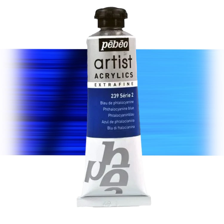 Pébéo Artist Acrylics PHTHALOCYANINBLAU 239 Serie 2